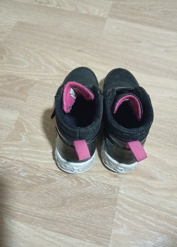 Kız Çocuk Siyah Velcro Spor Ayakkabı - Görsel 6