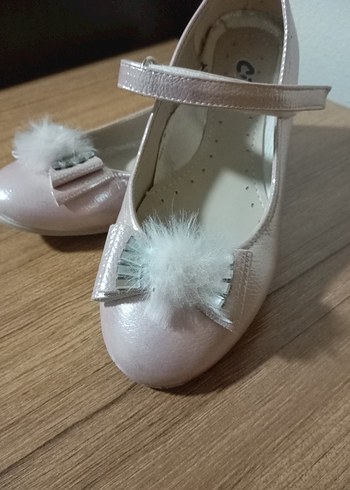 Pembe Tokalı Kız Çocuk Babet ve elbise - Görsel 7