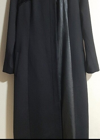 Sıyah kaşe kaban - Görsel 5