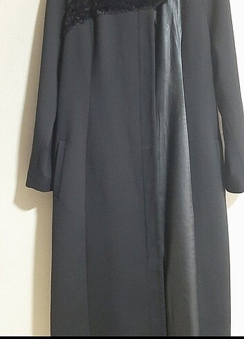 Sıyah kaşe kaban - Görsel 6