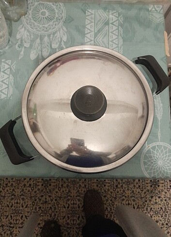 Çelik pilav tenceresi 