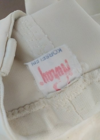 Beyaz, Düz Model, Göğüs Sağma Korsesi - Görsel 9