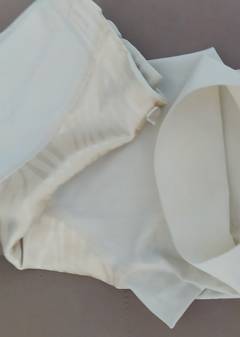 Beyaz, Düz Model, Göğüs Sağma Korsesi - Görsel 8