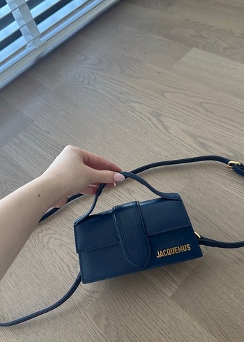 Jacquemus Mavi Deri Kadın Çanta
