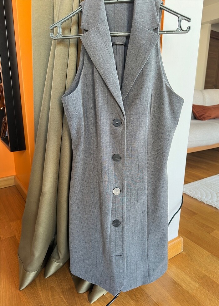 Mango gömlek elbise - Görsel 2