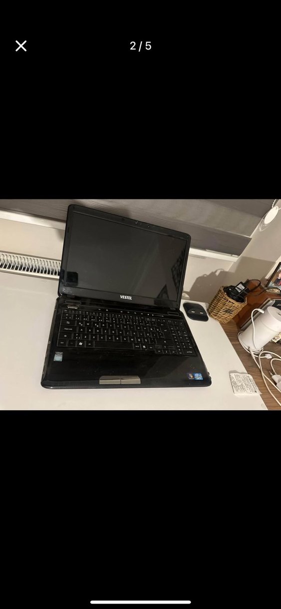 Vestel siyah bilgisayar - Görsel 2