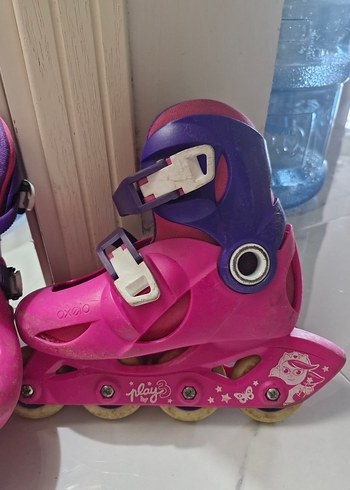 32 Beden Renkli Pembe Erkek Kaykay Patenleri