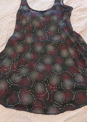 Payetli Çok Renkli Bohem Kadın Mayo - Görsel 2