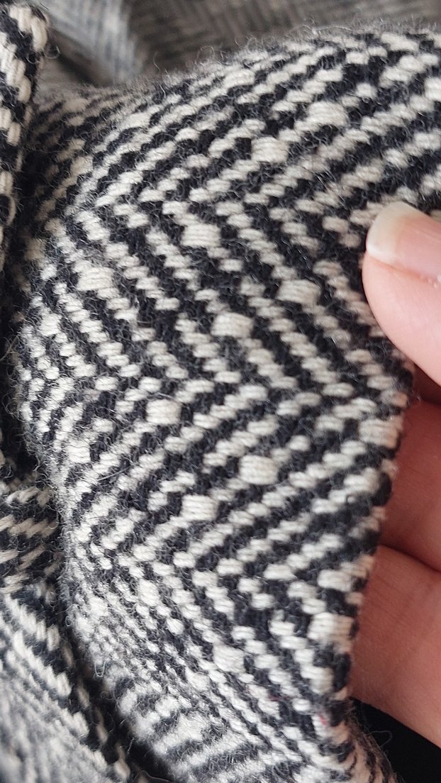 Çift Düğmeli Uzun Kaban - Görsel 4