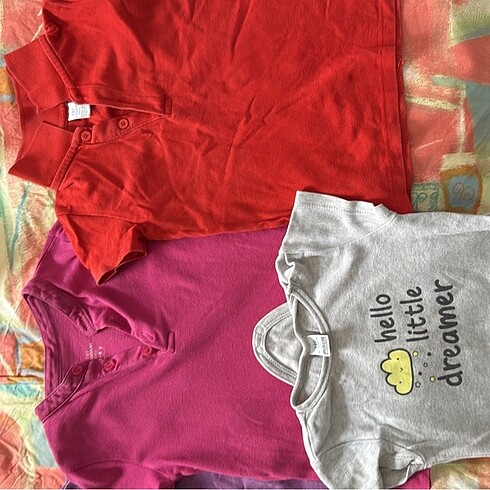 24-36 Ay Beden Çocuk tshirt zıbın polo x 4