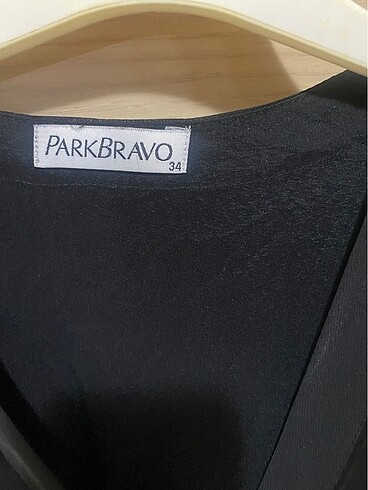 Siyah ipek elbise - Görsel 3