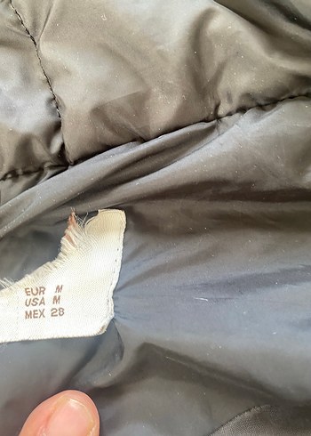 Zara Fermuarlı Gri Kadın Mont, Yüksek Yaka, İnce Kesim