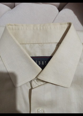l/xl Beden beyaz Renk Gömlek garibald 40-41 kol düğmeli renk tam yansıtılması ketenim