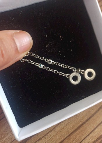 Gri Zincir Detaylı Kadın El Zinciri - Görsel 6