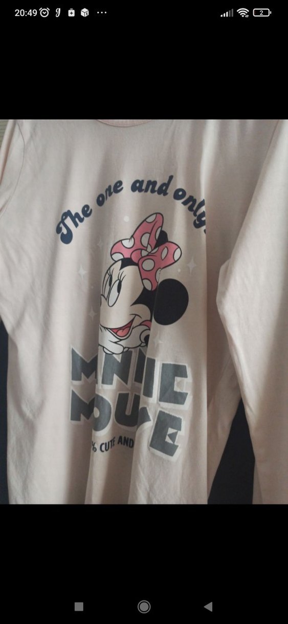 bady bluz , bady t-shirt Önünde Minnie Mouse  13-14 yaş LCW - Görsel 5