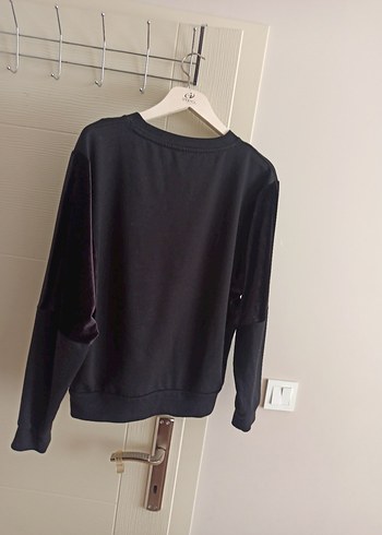 sweatshirt bluz kazak mavi M beden  iki koltuk arası ölçüleri - Görsel 10