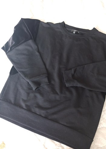 sweatshirt bluz kazak mavi M beden  iki koltuk arası ölçüleri - Görsel 9