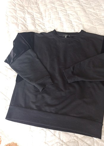 sweatshirt bluz kazak mavi M beden  iki koltuk arası ölçüleri - Görsel 8