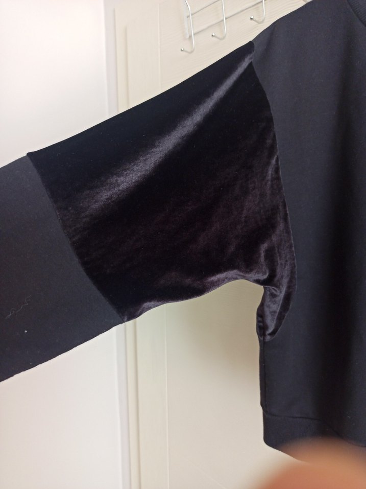 sweatshirt bluz kazak mavi M beden  iki koltuk arası ölçüleri - Görsel 5