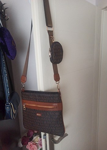 çanta askılı deri woman bağış Fiona Kahverengi Deri - Görsel 8