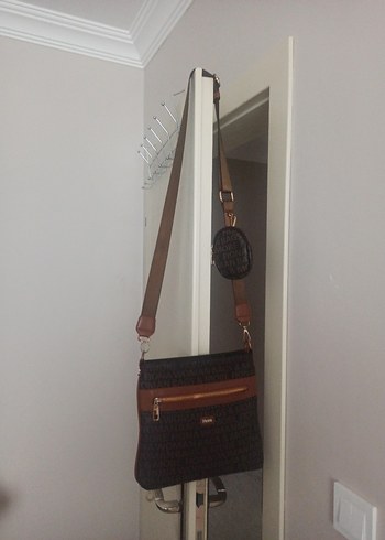 çanta askılı deri woman bağış Fiona Kahverengi Deri - Görsel 6