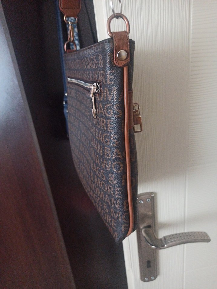 çanta askılı deri woman bağış Fiona Kahverengi Deri - Görsel 3