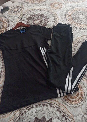Adidas Siyah Kadın Spor Takım - Görsel 8