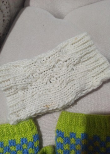 eldiven ellik çeşitli kozmik sorun varRenkli Örgü - Görsel 3