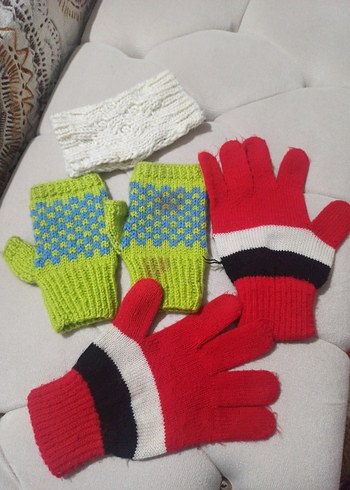 eldiven ellik çeşitli kozmik sorun varRenkli Örgü - Görsel 5