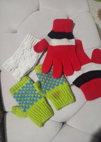 eldiven ellik çeşitli kozmik sorun varRenkli Örgü - Görsel 2