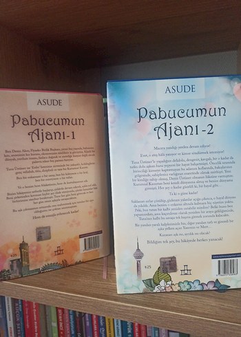 ciltli kitap seti Roman ajansı iPabucumun Ajani 1 ve 2 Roman Set - Görsel 4