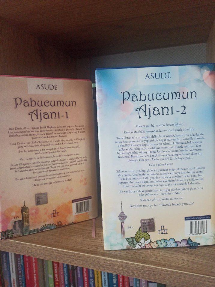 ciltli kitap seti Roman ajansı iPabucumun Ajani 1 ve 2 Roman Set - Görsel 4