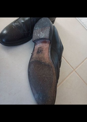 ayakkabı klasik deri ayakkabı sarar 43 sorunsuzSiyah Klasik - Görsel 3