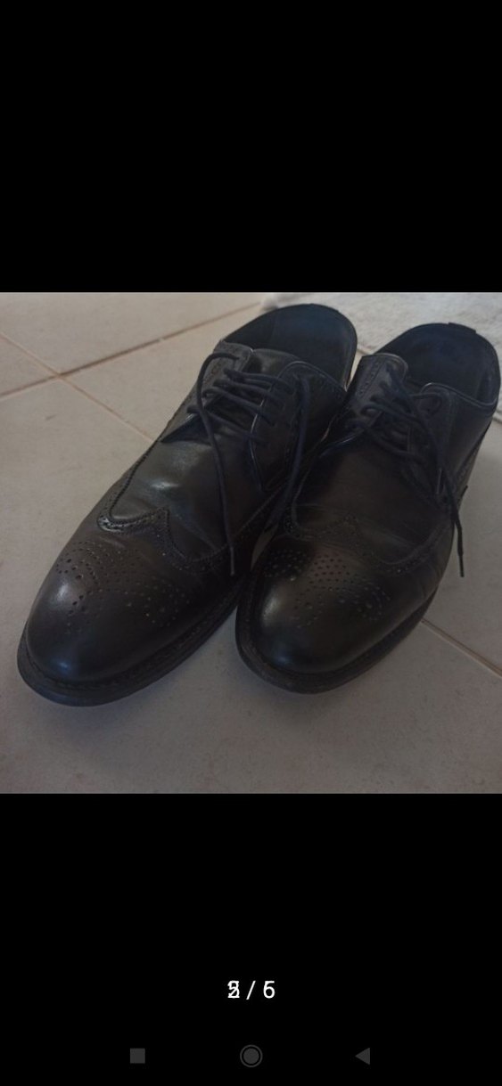 ayakkabı klasik deri ayakkabı sarar 43 sorunsuzSiyah Klasik - Görsel 2