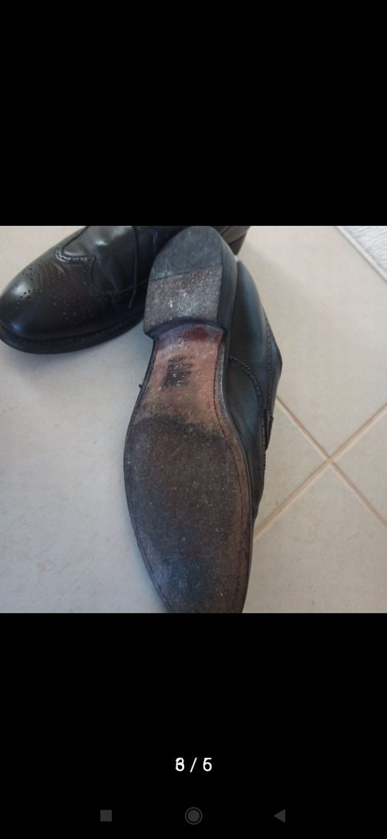 ayakkabı klasik deri ayakkabı sarar 43 sorunsuzSiyah Klasik - Görsel 3