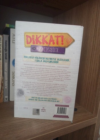 Roman kitap ciltli ephasus yayınları. Dikkat! Aşk Çıkabilir - Görsel 4