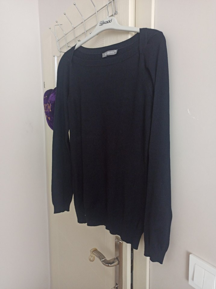 Kazak triko siyah esnek codentry S/M S ama m ye de olur esnek - Görsel 2