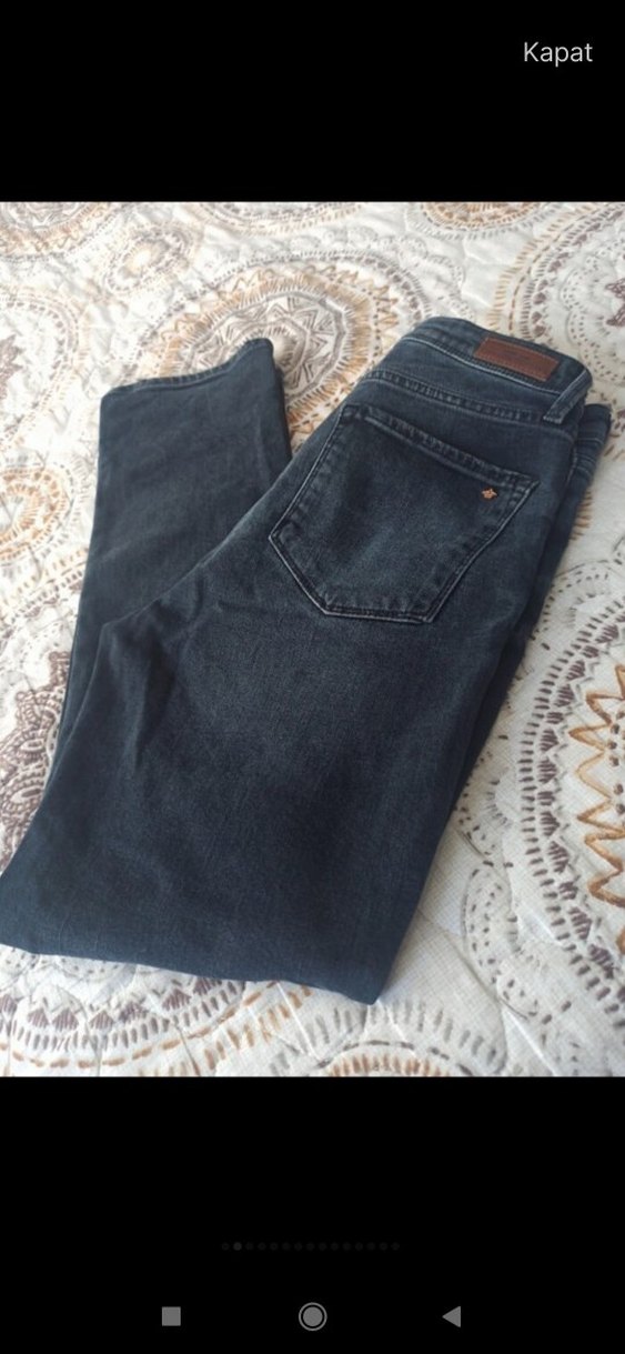 kot Jean pantolon Colins W31 L 30 yeni sayılı giyildi mukavemet - Görsel 4