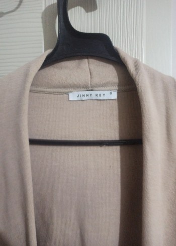 hırka ceket blazer bej reng Jimmy key S/M Midi Kadın Hırka - Görsel 7