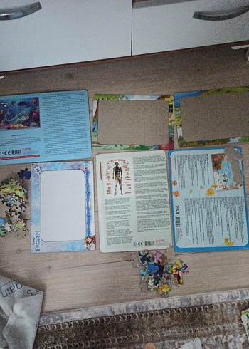 puzzle logo 5-6-7-8-9 yaşlar eksiksiz vücudumuzu 5 adet - Görsel 3