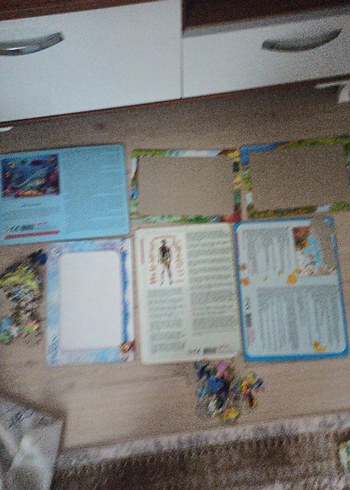 puzzle logo 5-6-7-8-9 yaşlar eksiksiz vücudumuzu 5 adet - Görsel 2