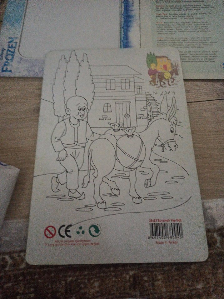 puzzle logo 5-6-7-8-9 yaşlar eksiksiz vücudumuzu 5 adet - Görsel 4