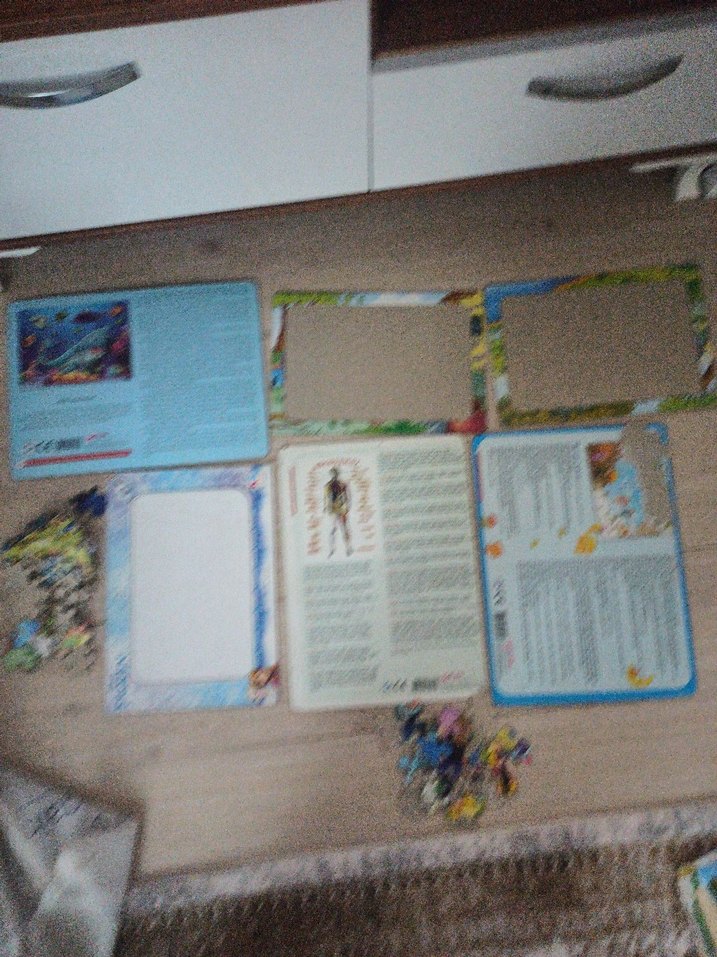 puzzle logo 5-6-7-8-9 yaşlar eksiksiz vücudumuzu 5 adet - Görsel 2