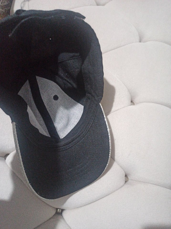 şapka bere siyah simli Parlak Siperlikli Siyah Kadın Şapka - Görsel 3