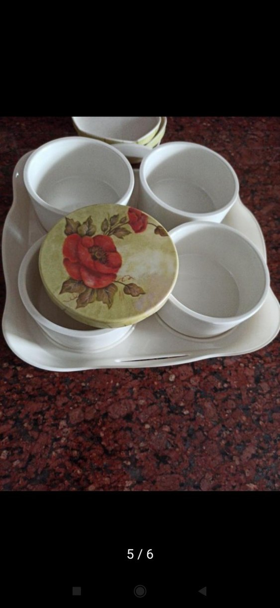 kahvaltı saklama kabı seti kahvalti nazen kaplar sert melamin - Görsel 2