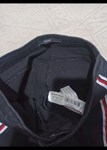 Collezione kot Jean pantolon 38 füme likralı boy 93 bel 38 az ku - Görsel 3