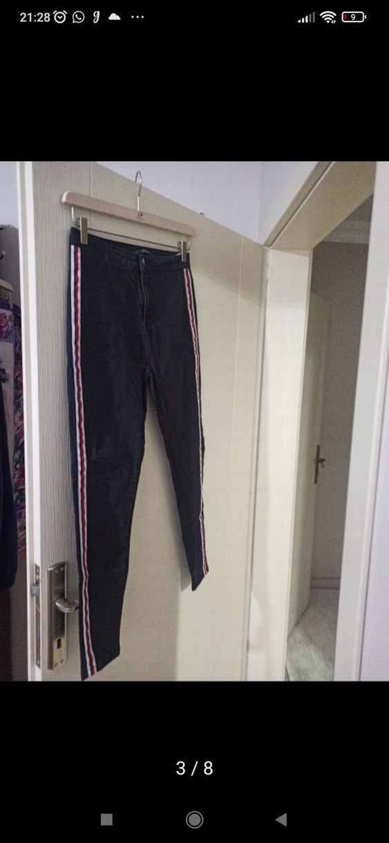 Collezione kot Jean pantolon 38 füme likralı boy 93 bel 38 az ku - Görsel 4