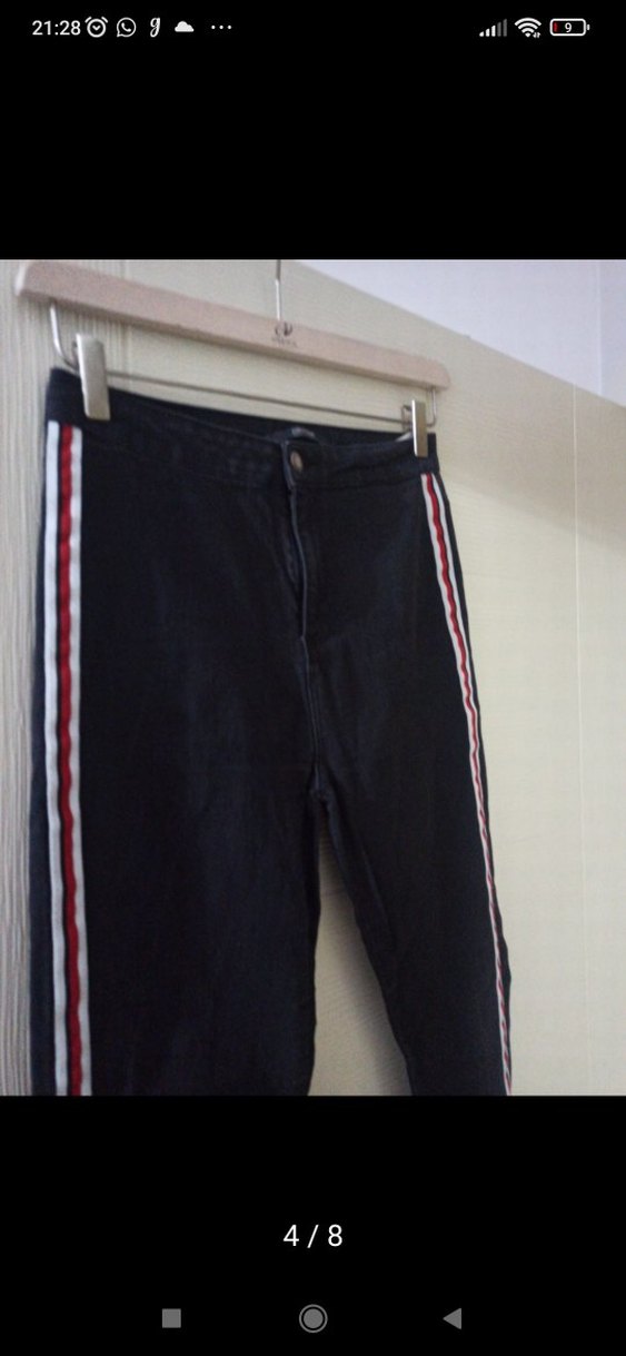 Collezione kot Jean pantolon 38 füme likralı boy 93 bel 38 az ku - Görsel 5