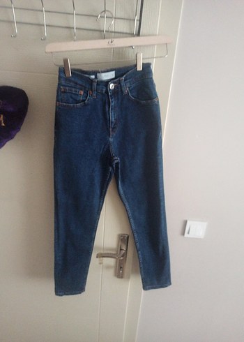 Jean Kot pantolon MNG XS 32 yepyeniKadın Lacivert - Görsel 2