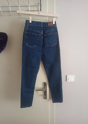 Jean Kot pantolon MNG XS 32 yepyeniKadın Lacivert - Görsel 4